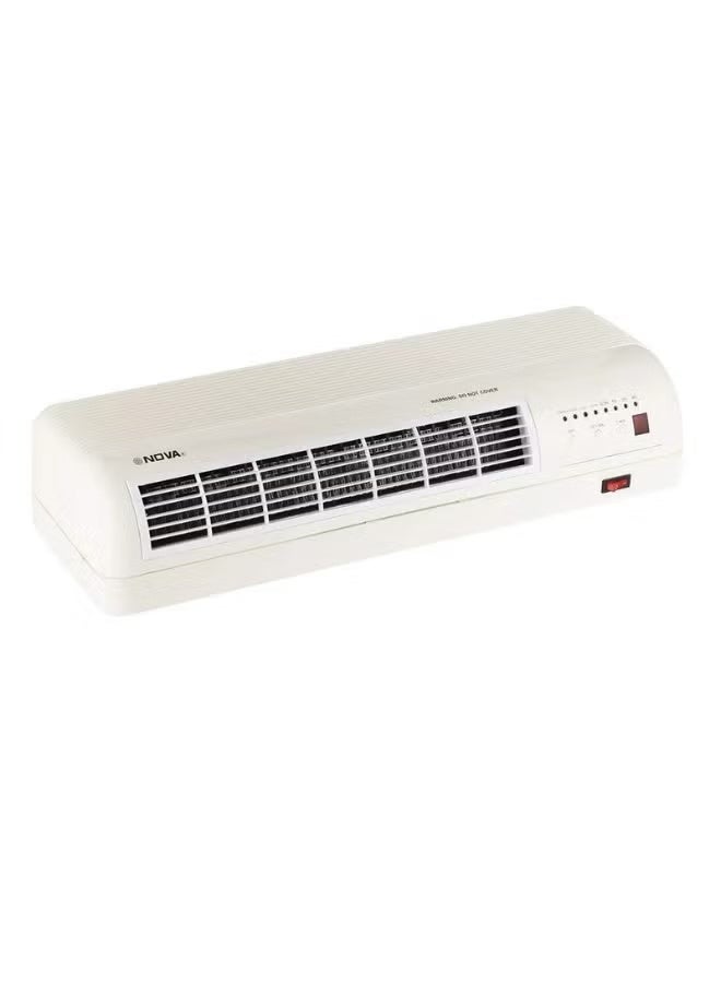 NOVA Wall Mounted PTC Heater with Remote and Dual Power Control Energy-efficient wall heater with fast ceramic heating, two power levels, remote control functionality, quiet operation, compact installation, and enhanced safety features for daily indoor heating. - Image 2